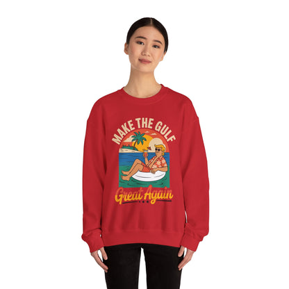 Funny Trump Make The Gulf Great Again Sweatshirt