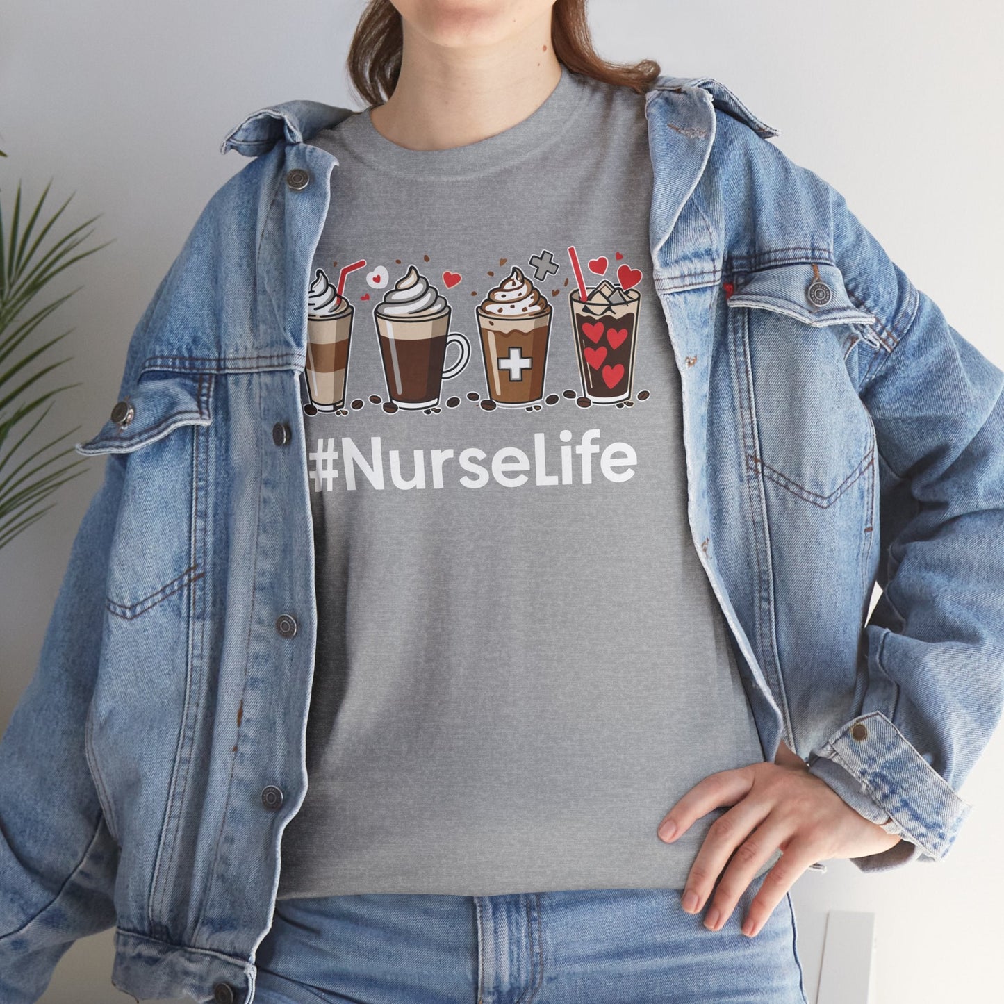 Nurse Life Funny Coffee Nurses Fuel Registered Nurse Medical T-Shirt