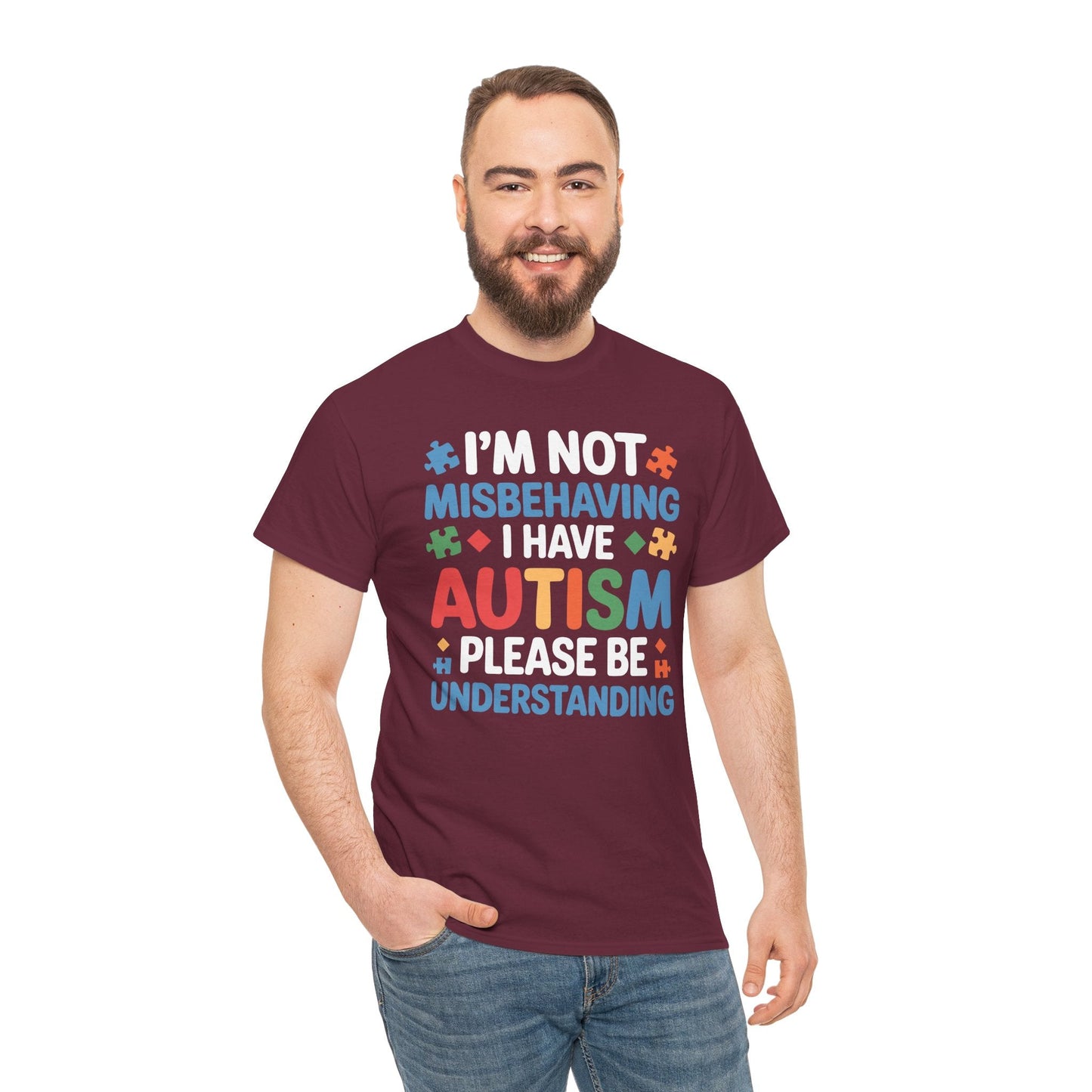 Autism Awareness I'm Not Misbehaving I Have Autism T-Shirt