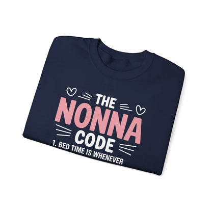 The A Nonna Code Funny Grandma Mothers Day Gifts Sweatshirt