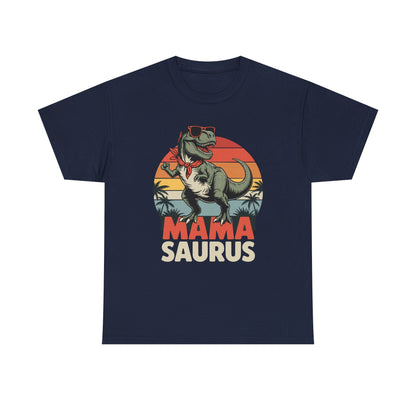Mamasaurus T Rex Dinosaur Mama Saurus Family Matching Women T-Shirts