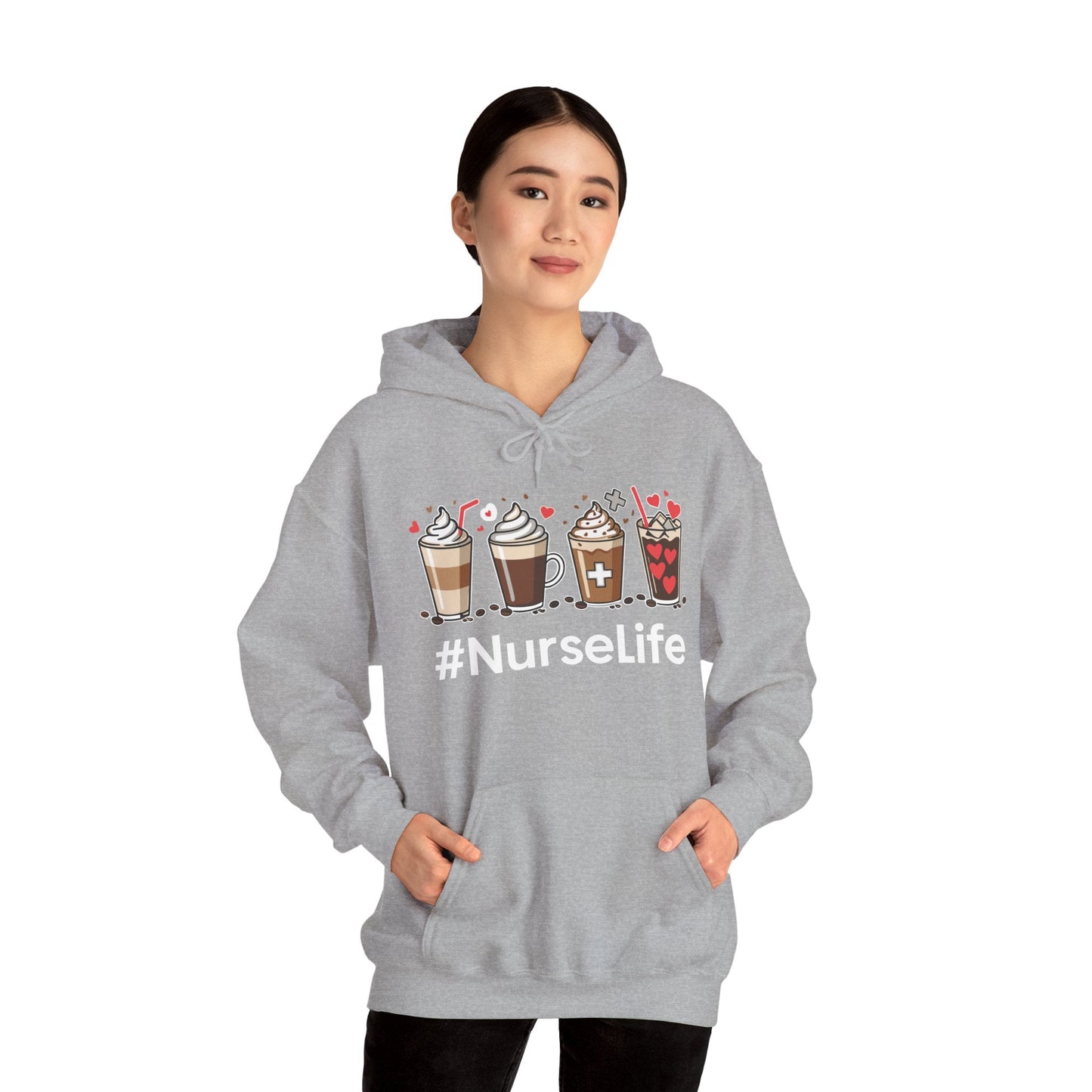 Nurse Life Funny Coffee Nurses Fuel Registered Nurse Medical Hoodie