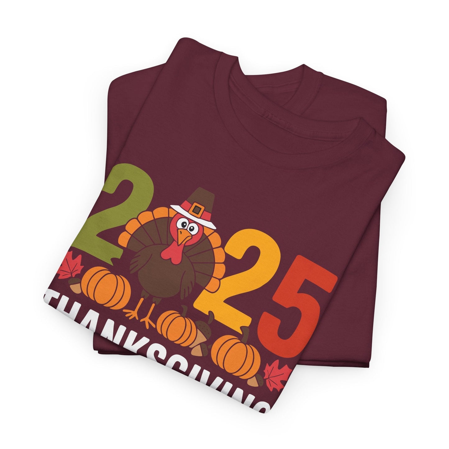 Family Thanksgiving 2025 Thanksgiving Crew Turkey Matching T-Shirt
