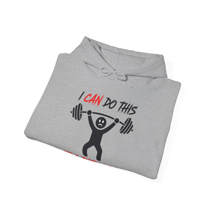 I Can Do This If I Die I Die Funny Fitness Workout Gym Hoodie