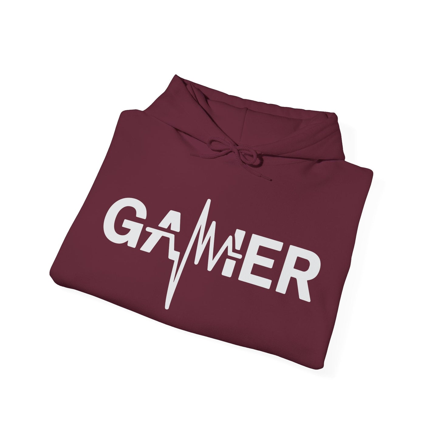 Gamer Heartbeat Video Games Graphic Hoodie