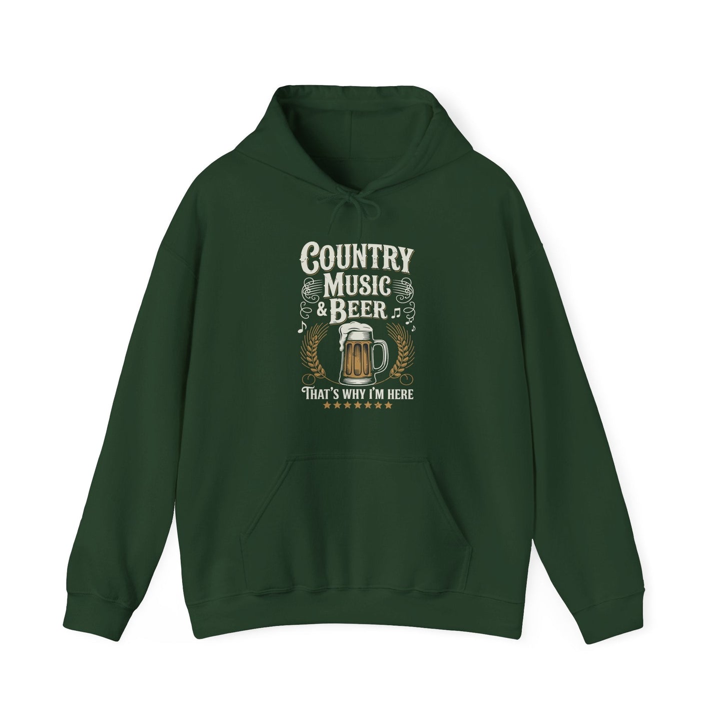 Vintage Country Music and Beer That's Why I'm Here Legends Hoodie