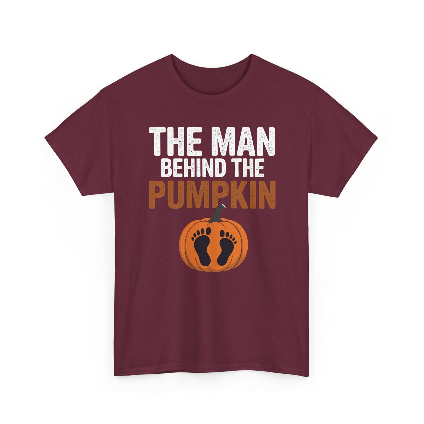 Pregnant Thanksgiving Costume for Dad Expecting Lil Pumpkin T-Shirt