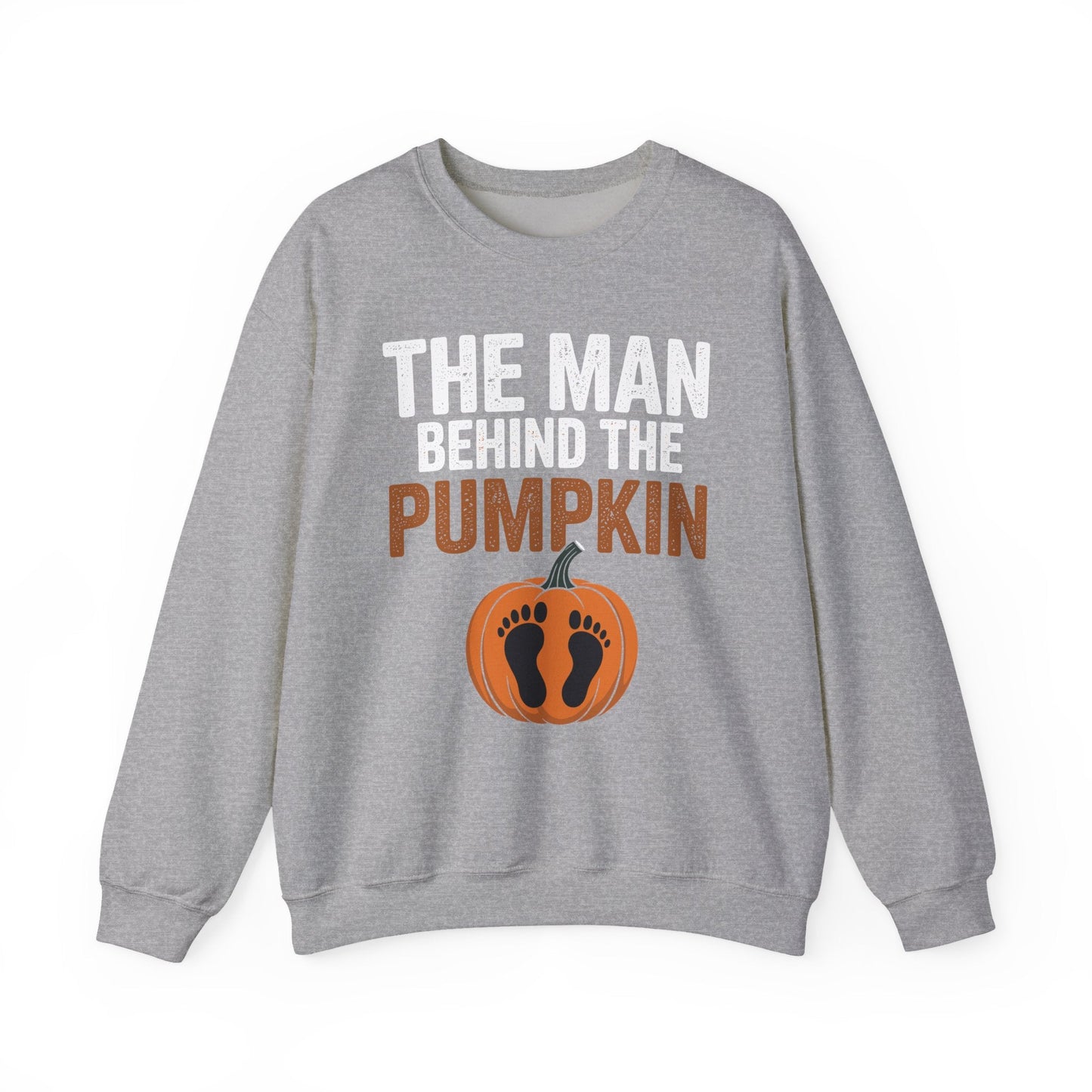 Pregnant Thanksgiving Costume for Dad Expecting Lil Pumpkin Sweatshirt
