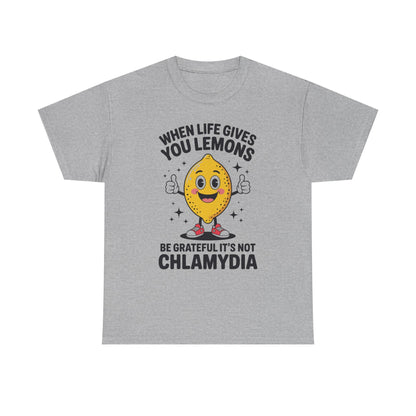Lemons and Chlamydia Absurd Offensive Meme Sarcastic Edgy T-Shirt