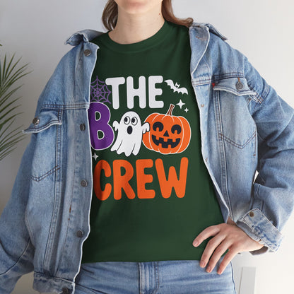 Halloween The Boo Crew Cute Ghost Spooky Family Matching T-Shirt