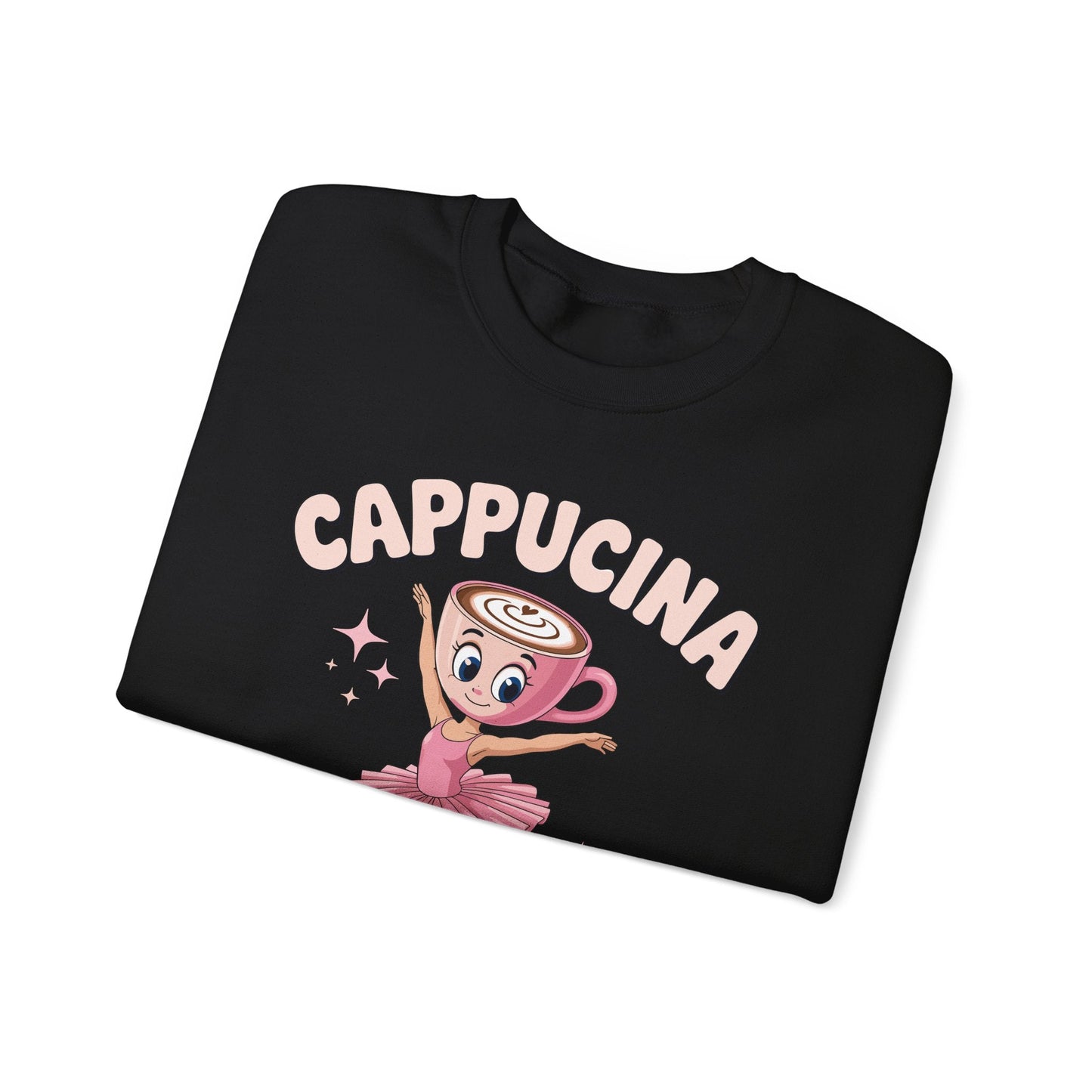 Funny Ballerina Cappuccina Coffee Dance Lovers Italian Meme Sweatshirt