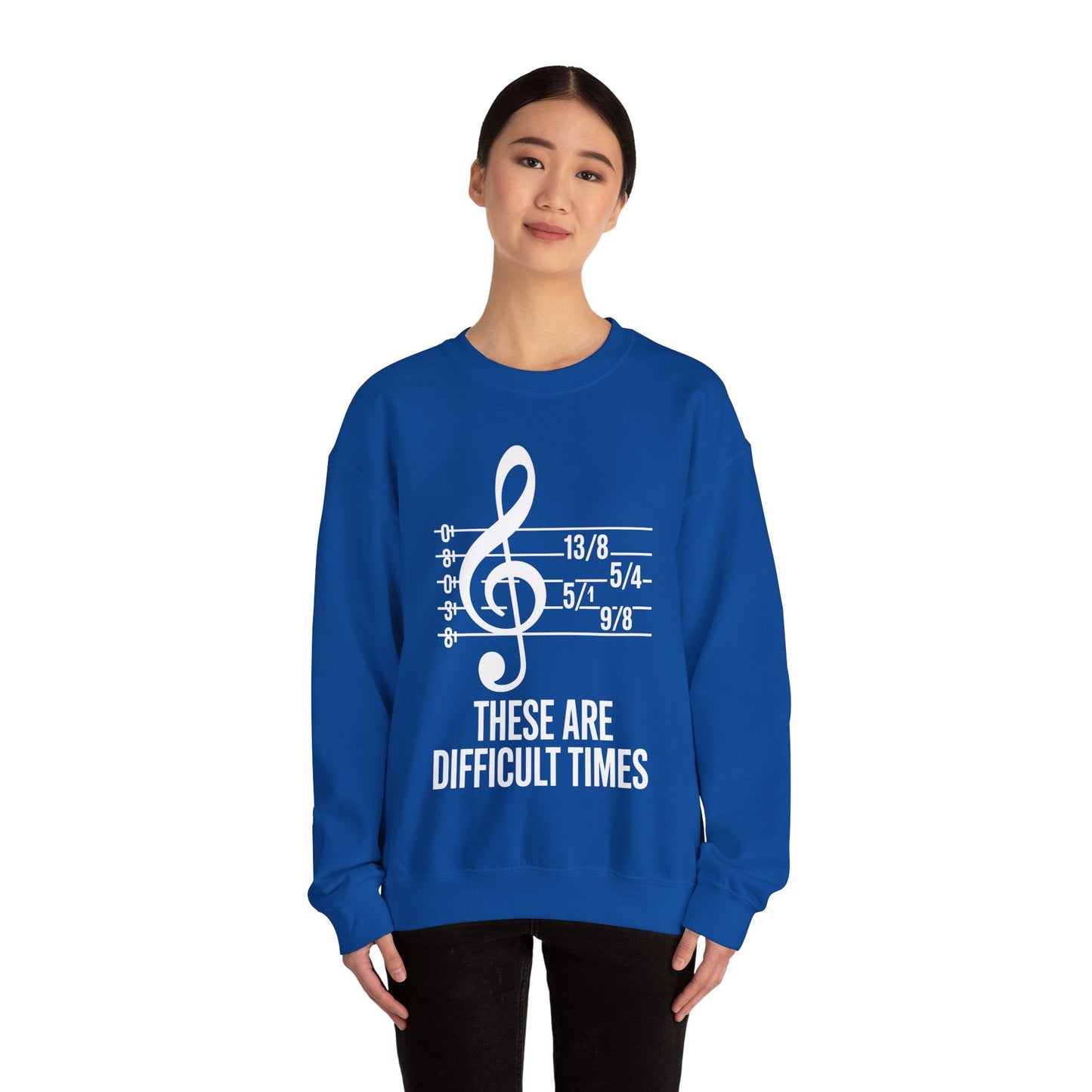 These Are Difficult Times Musician Sweatshirt