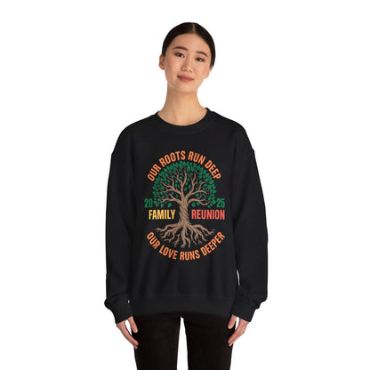 Retro Family Reunion Party 2025 Sweatshirt