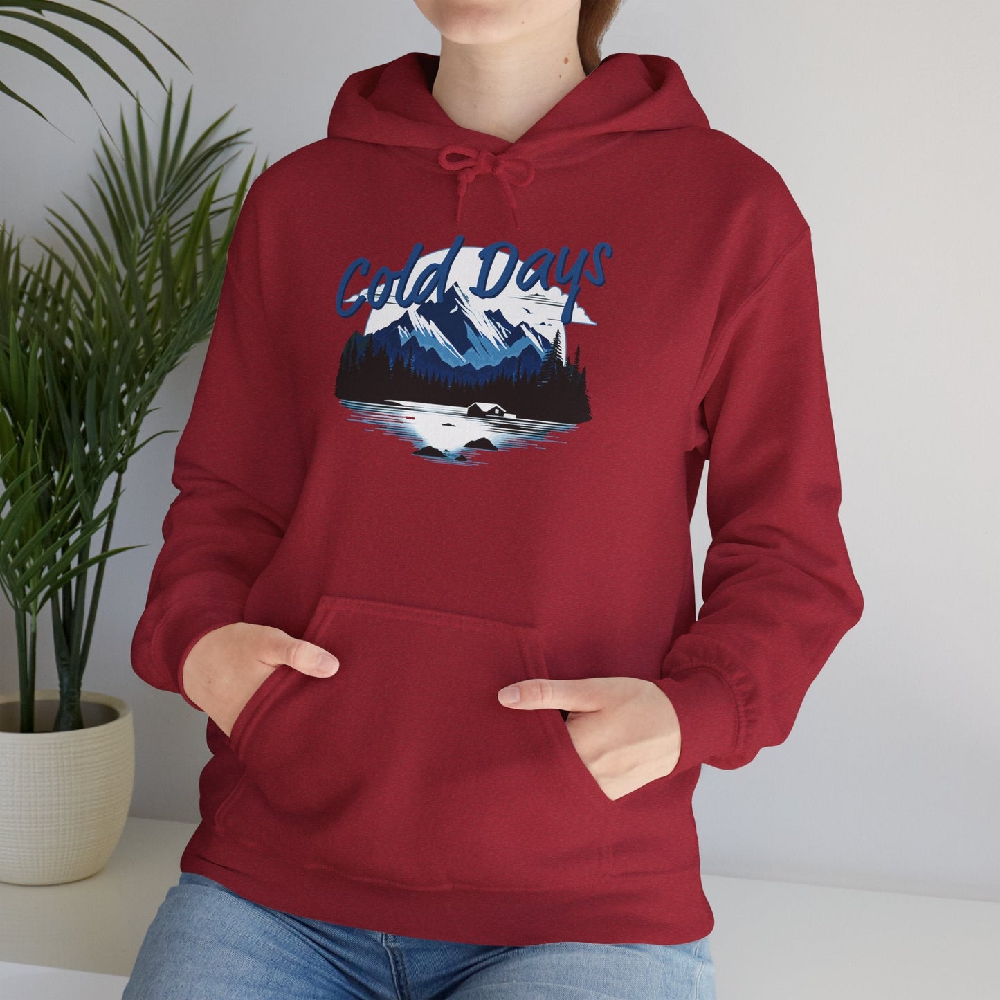 Cold Days Club Retro Aesthetic Hoodie