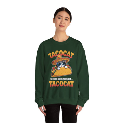 Tacocat Spelled Backwards Taco Cat Cinco De Mayo T-Shirt Men Women