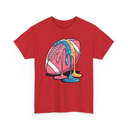 Football Drip For Lineman WR QB RB Ice Cream Sprinkles T-Shirt