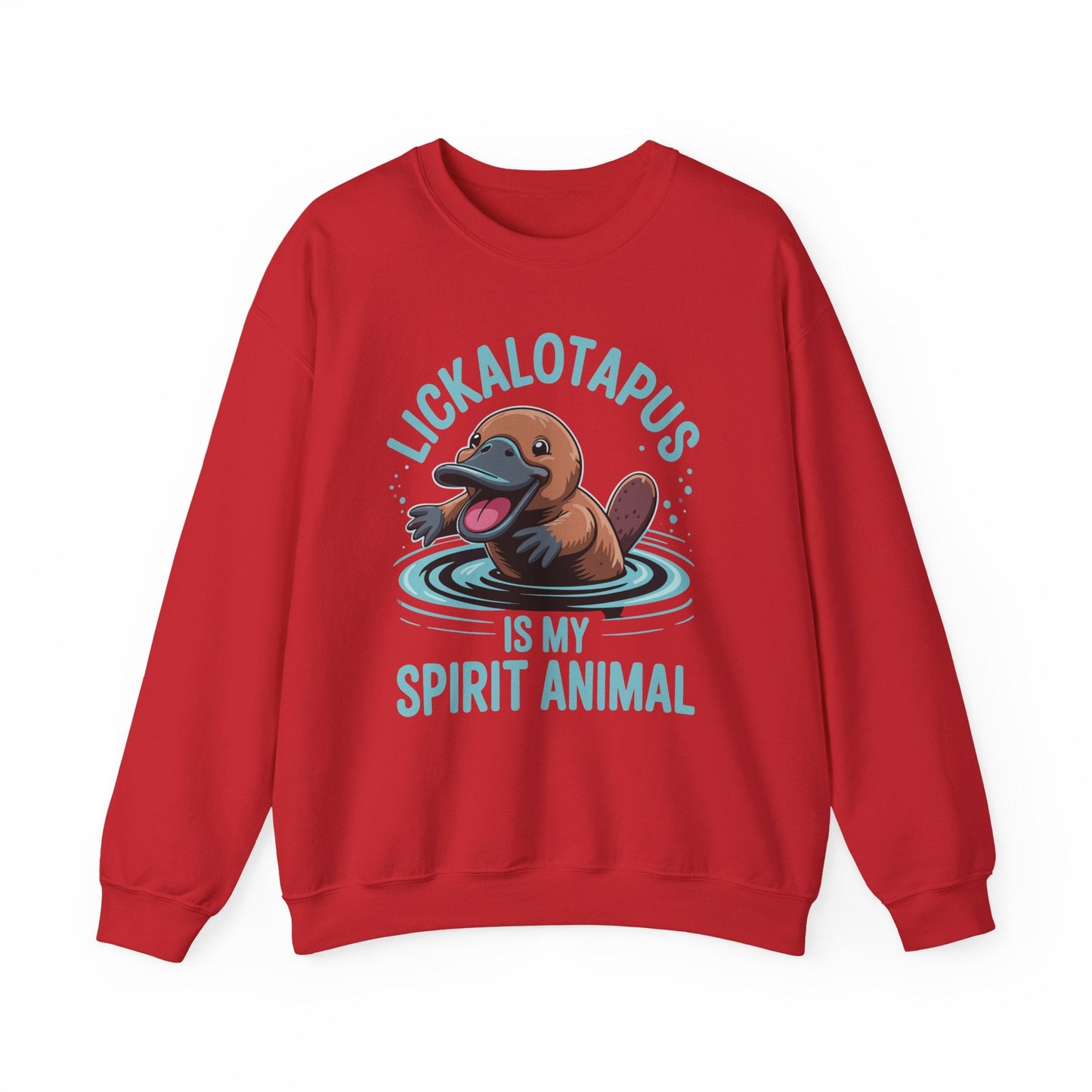 Vintage Funny Lickalottapus Is My Spirit Animal Lovers Meme Sweatshirt