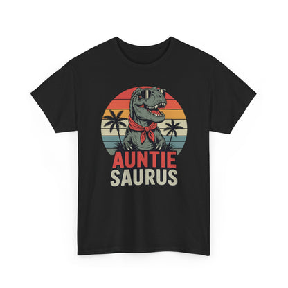 Auntiesaurus T Rex Dinosaur Auntie Saurus Family Matching T-Shirt