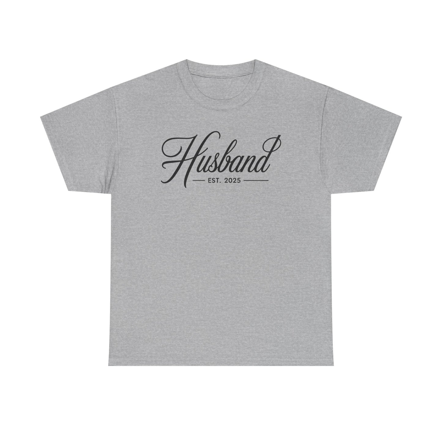 Couples Gifts For Husband And Wife Matching Husband Est 2025 Just Married Honeymoon Wedding T-Shirt