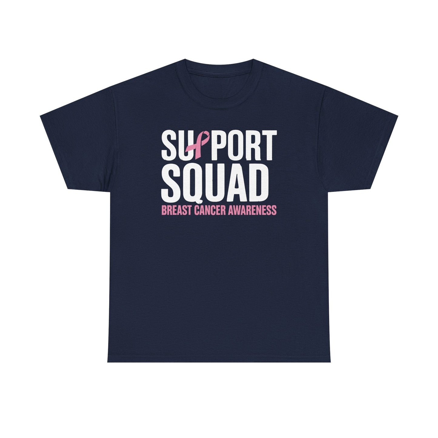 Breast Cancer Shirts Support Squad Breast Cancer Awareness T-Shirt
