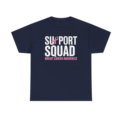 Breast Cancer Shirts Support Squad Breast Cancer Awareness T-Shirt