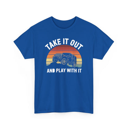 Catch Some Rays Vintage Retro Take It Out And Play T-Shirt