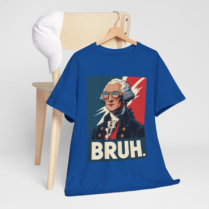 4th Of July 2025 George Washington Bruh. Meme Patriotic T-Shirt
