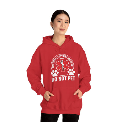 Emotional Support Husband Do Not Pet Hoodie