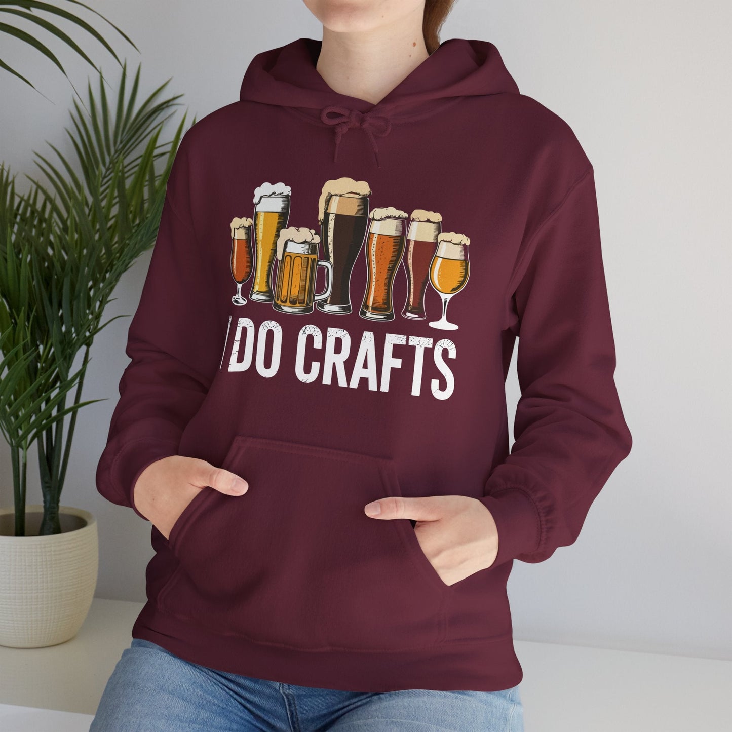 Craft Beer Vintage I Do Crafts Home Brew Art Hoodie