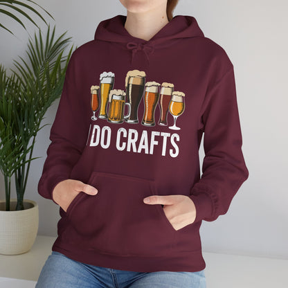 Craft Beer Vintage I Do Crafts Home Brew Art Hoodie