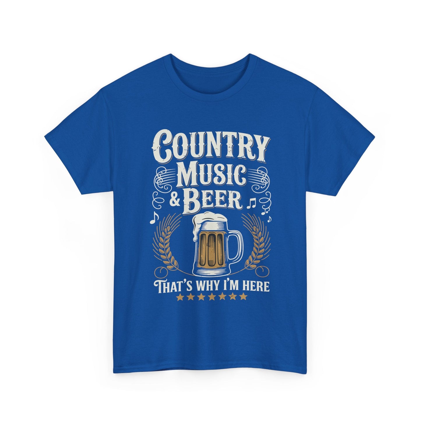 Vintage Country Music and Beer That's Why I'm Here Legends T-Shirt
