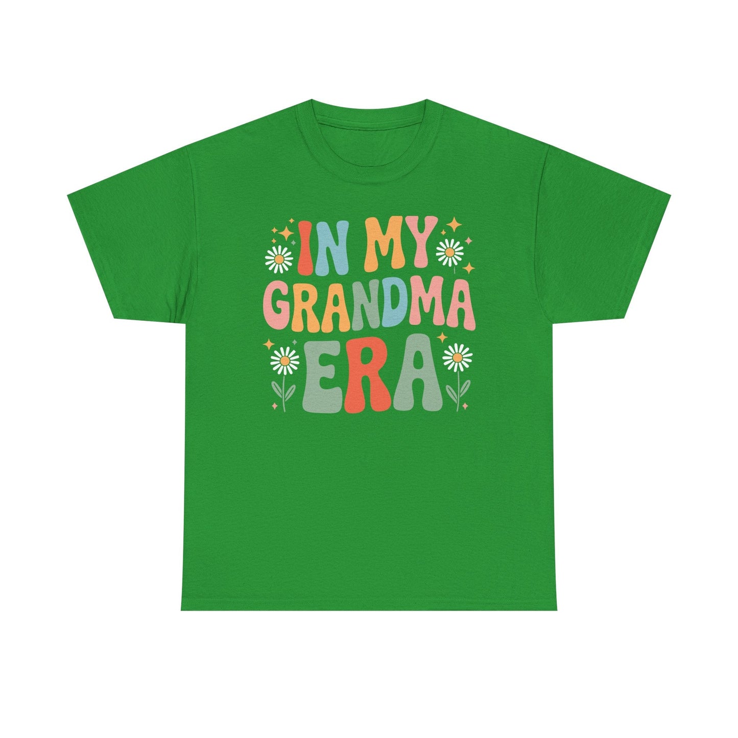 In My Grandma Era Funny Sarcastic Groovy Retro Mothers Day T-Shirt