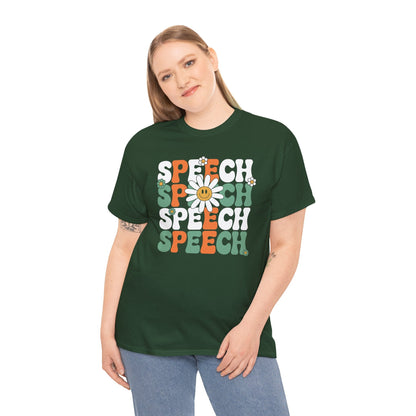 Speech Therapy Retro Speech Language Pathologist Therapist T-Shirt