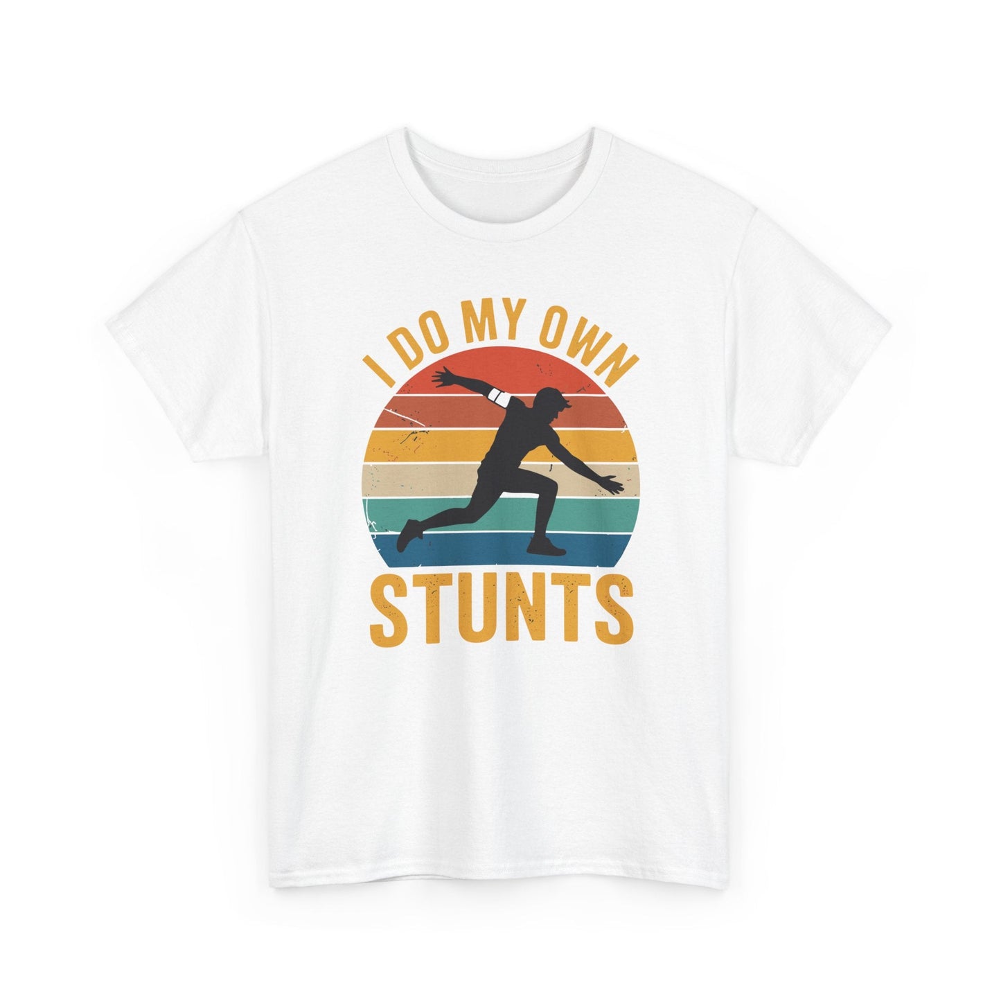 Funny I Do All My Own Stunts Broken Bones T-Shirt