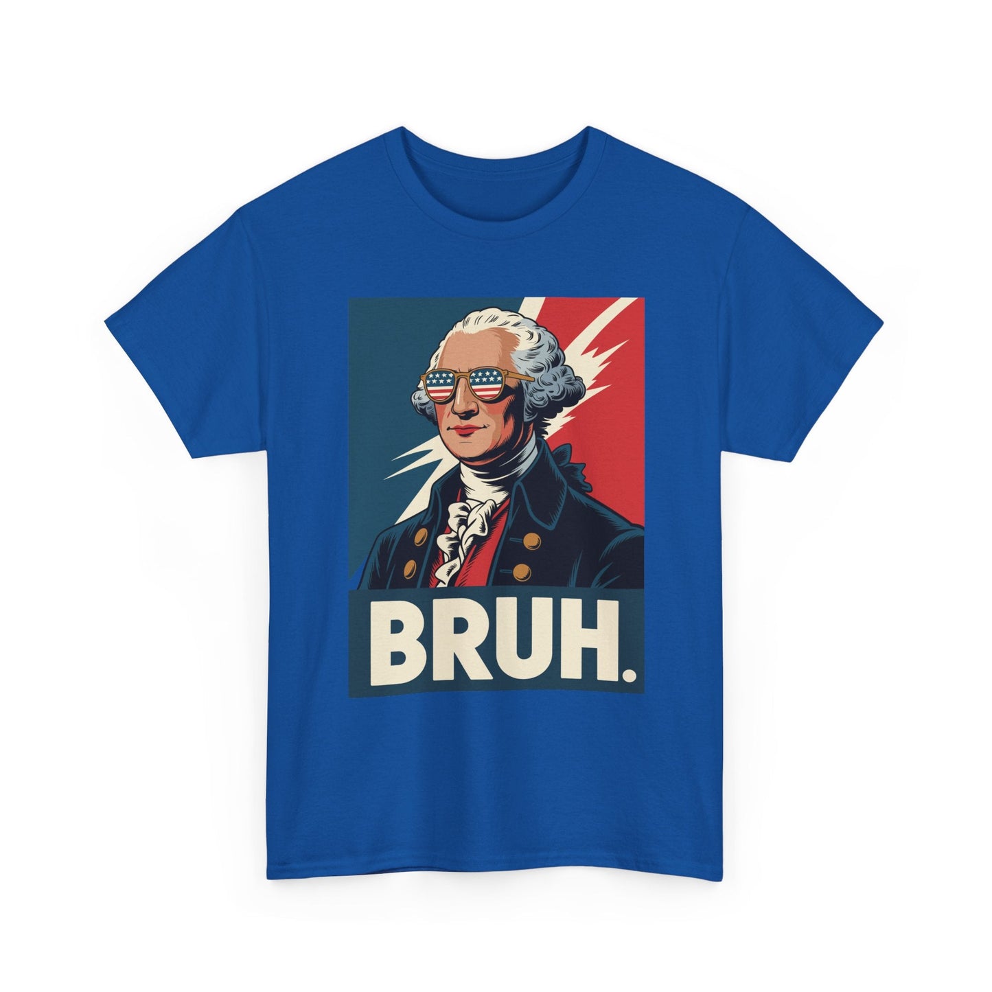 4th Of July 2025 George Washington Bruh. Meme Patriotic T-Shirt