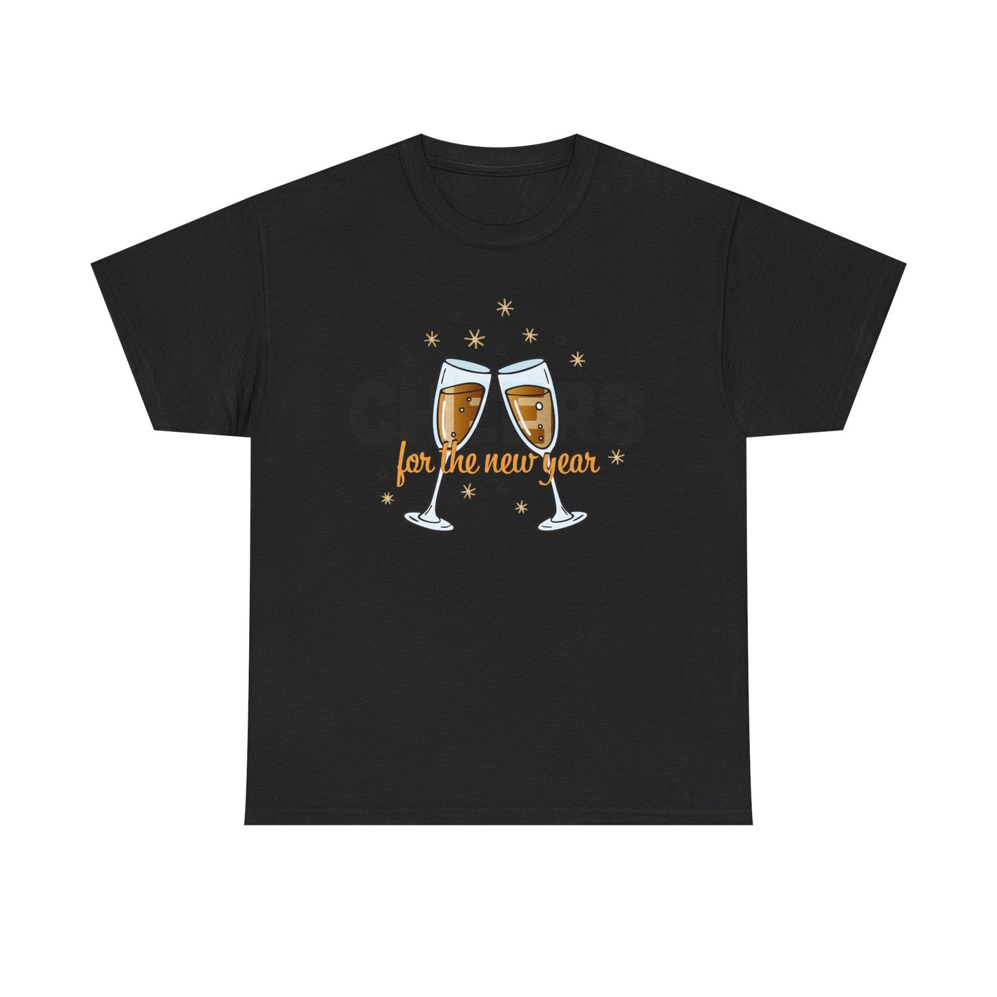 Happy New Year Cheers T-Shirt Festive New Year’s Eve Party Tee for Men and Women