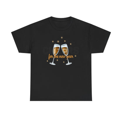 Happy New Year Cheers T-Shirt Festive New Year’s Eve Party Tee for Men and Women
