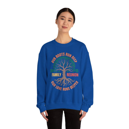 Retro Family Reunion Party 2025 Sweatshirt