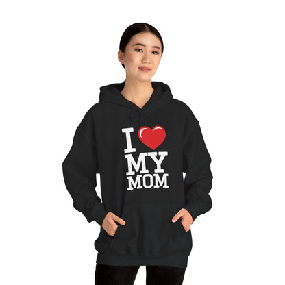 I Love My Mom Mothers Day from Daughter or Son Hoodie
