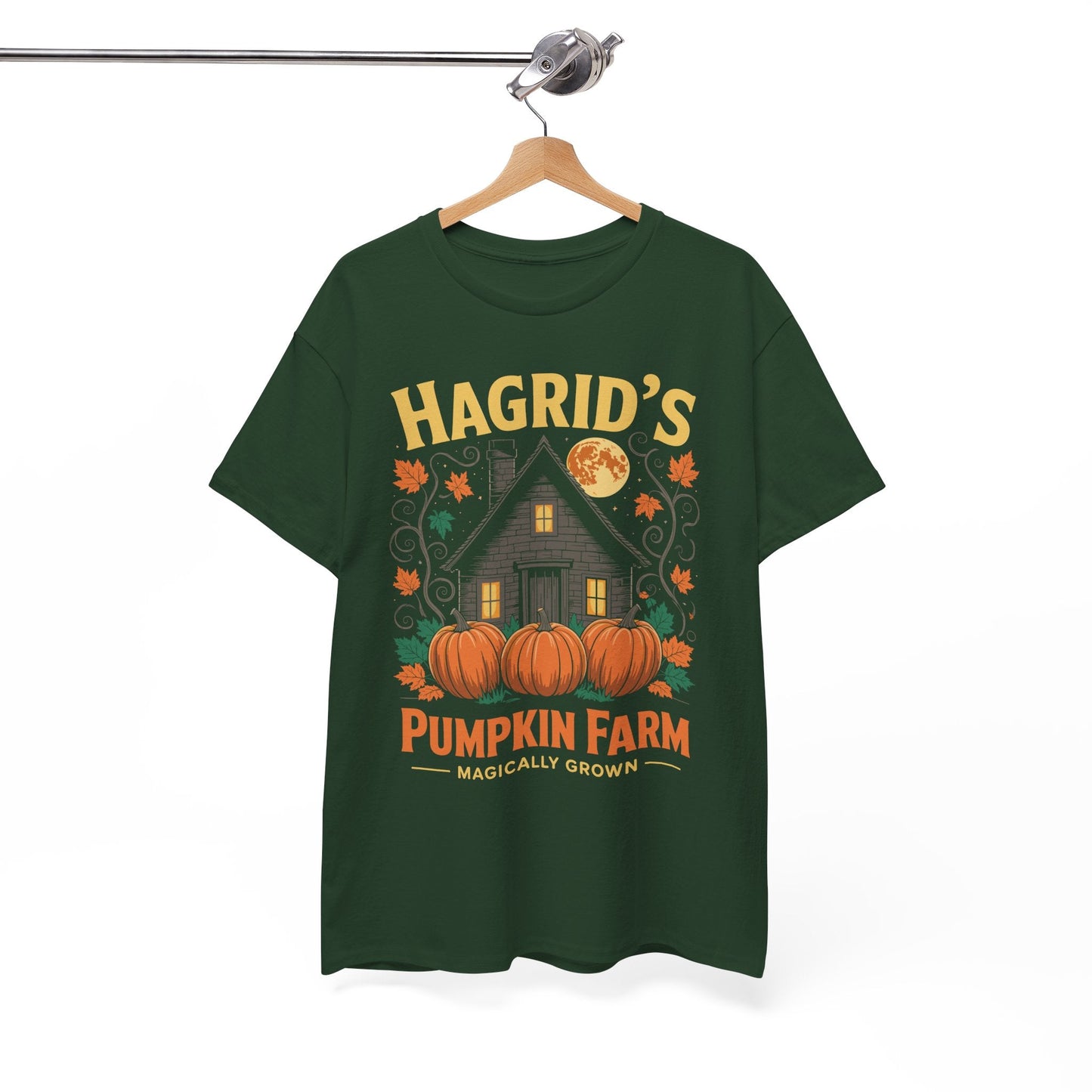 Hagrids Pumpkin Farm Spooky Season Halloween Fun T-Shirt