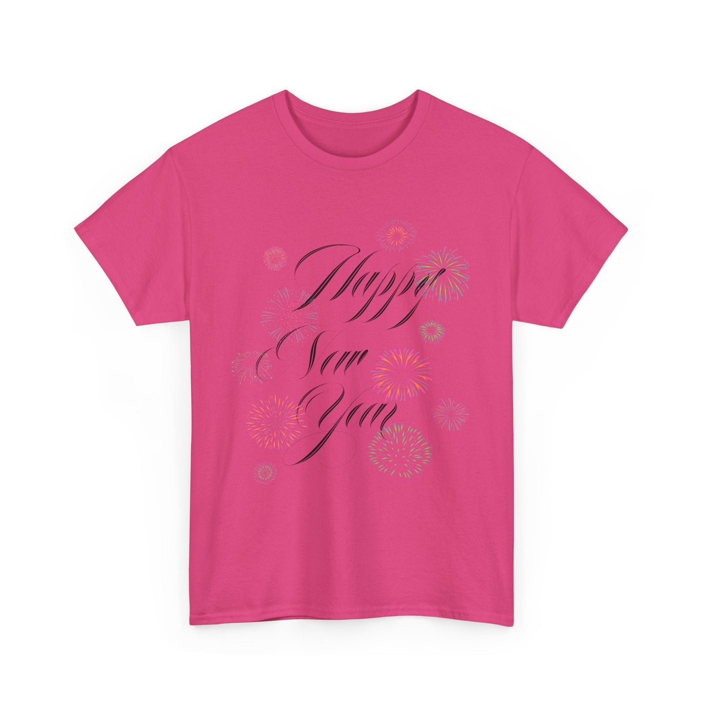 Happy New Year T-Shirt Festive Celebration Tee for Men and Women