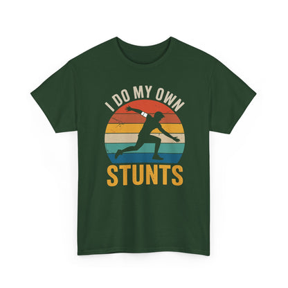Funny I Do All My Own Stunts Broken Bones T-Shirt