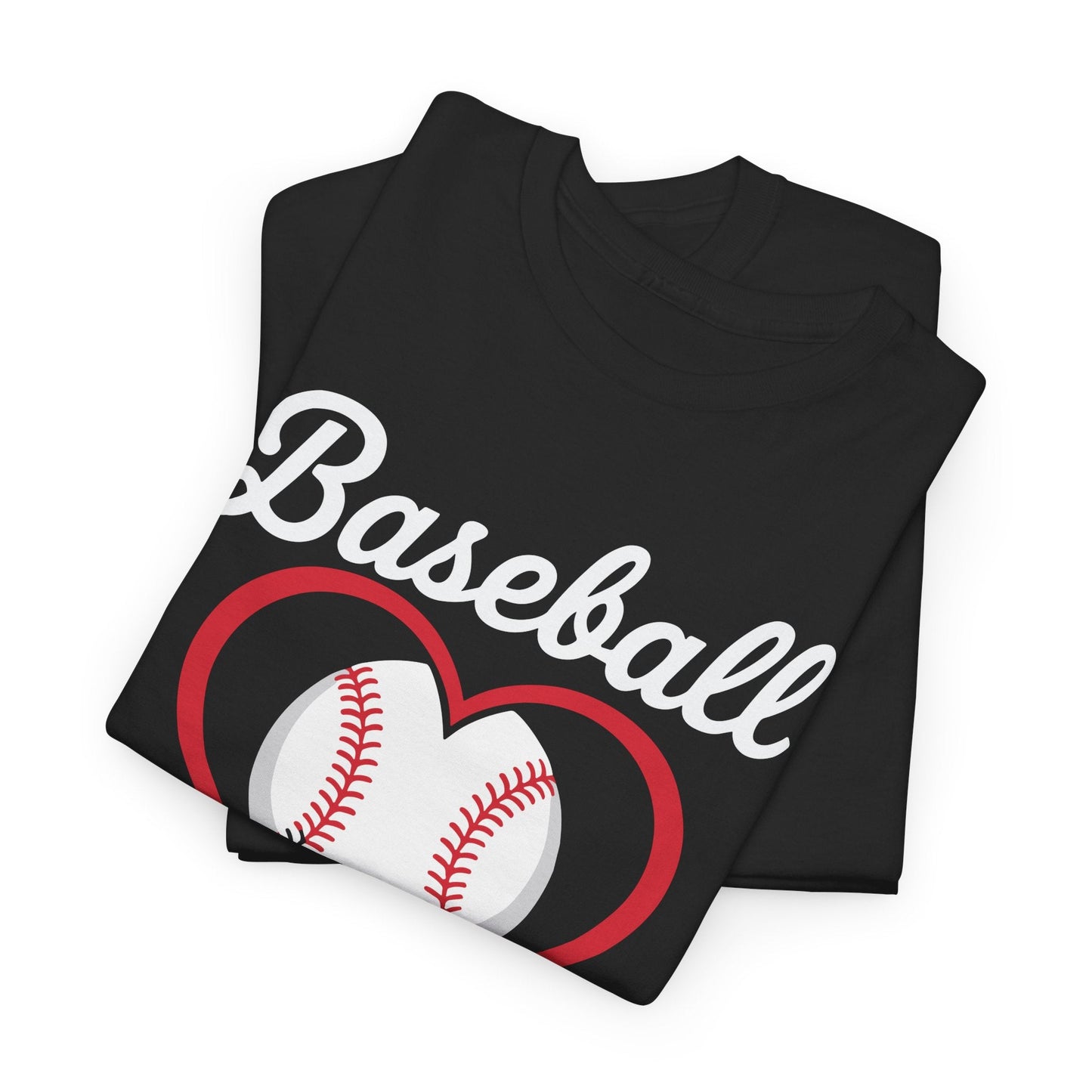 Baseball Grandma Shirt Women Baseball Heart Mothers Day T-Shirt