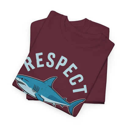 Respect The Locals Shark Ocean Animal Rights Biology Life T-Shirt