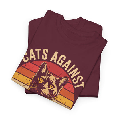 Cats Against Trump Funny Anti Trump Election Funny Cat T-Shirt