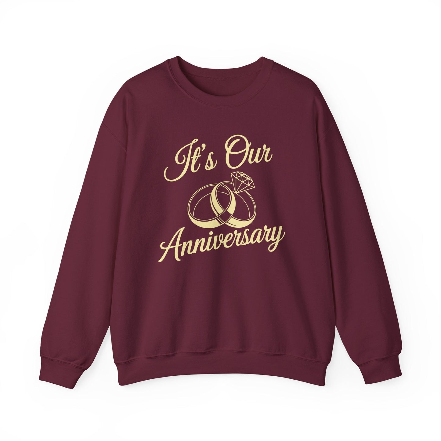 It's Our Anniversary Shirts for Married Couples Husband Wife Sweatshirt