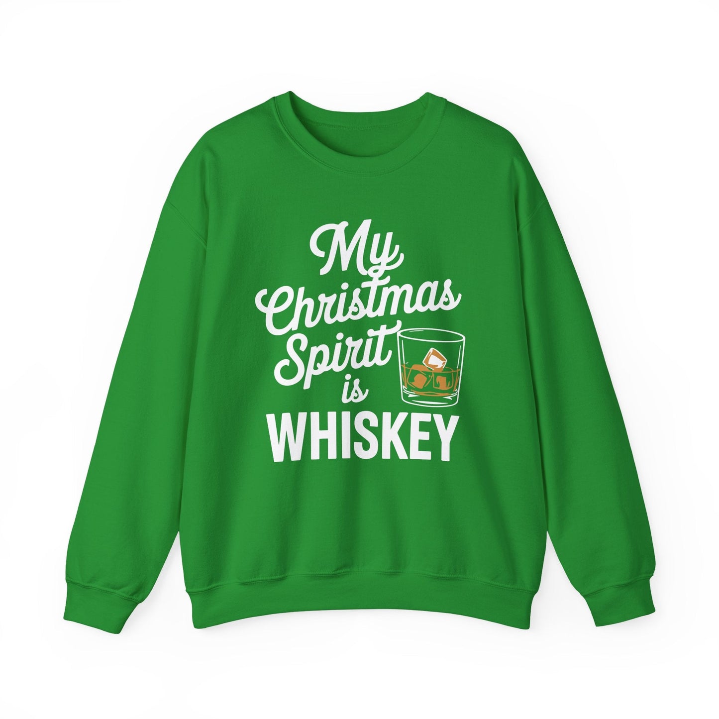 Funny Christmas Drinking Shirt Whiskey Liquor Drinker Saying Sweatshirt