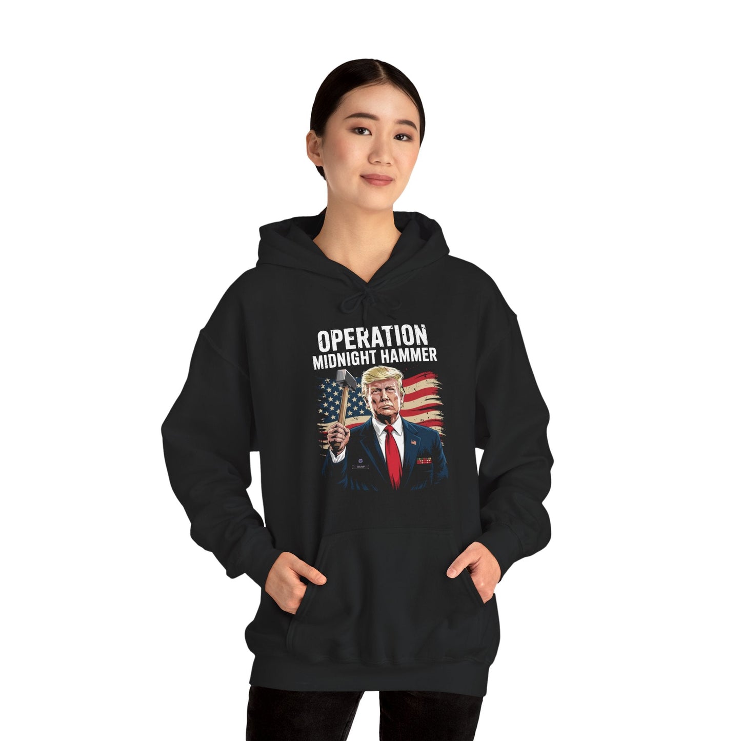 Funny Trump Operation Midnight Hammer Hoodie
