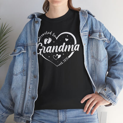 Promoted to Grandma Est 2025 Soon to be Grandma Mothers Day T-Shirt