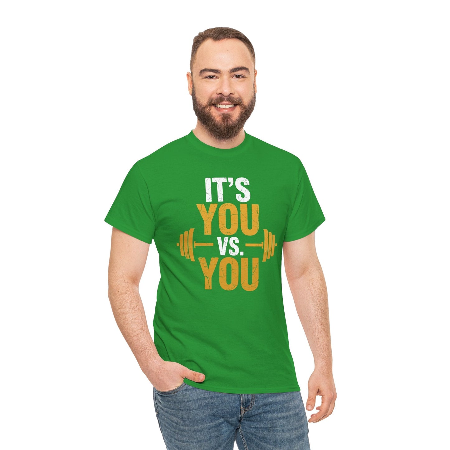 Its You Vs You Workout Gym Workout Motivation Fitness Men Women T-Shirt